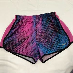 Reebok PlayDry Pink Blue Purple Black Shorts